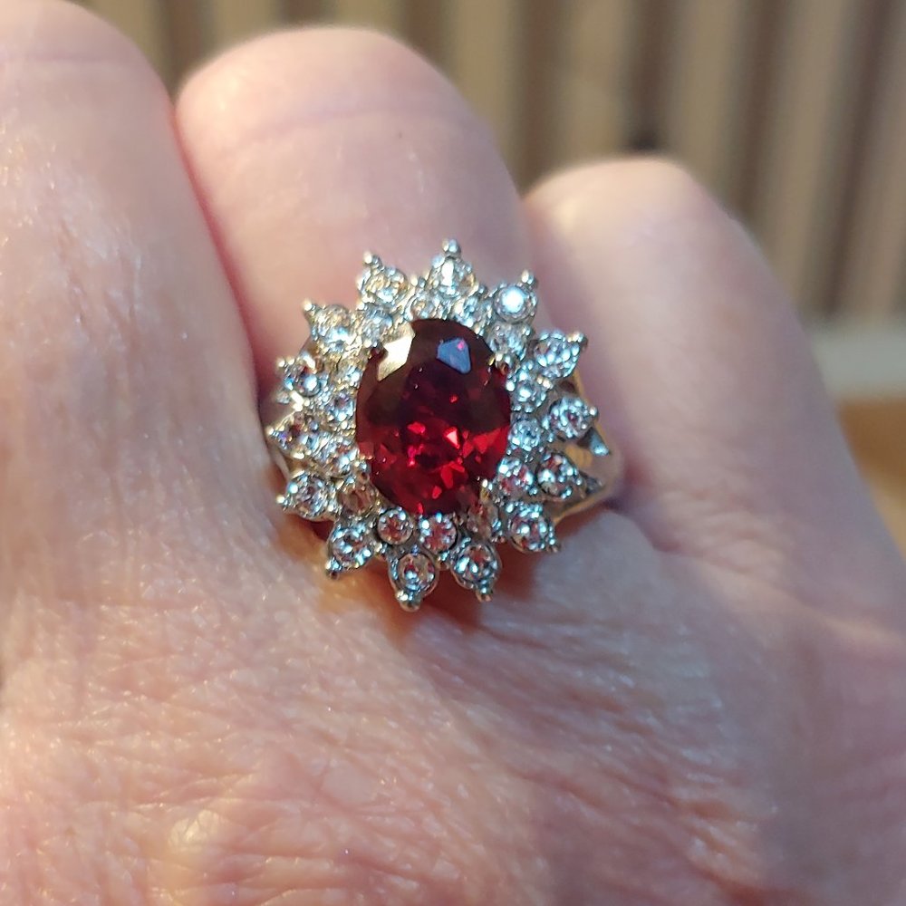 Ring, Ruby and Rhinestones - Picture 5 of 5